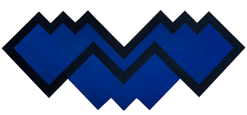 Michael Johnson, Chomp, 1966, polyvinyl acetate on canvas. Private collection, Brisbane