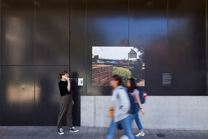 Brad Darkson, Hold Me, 2020, installation view Samstag Museum of Art, University of South Australia. Photo: Sam Noonan
