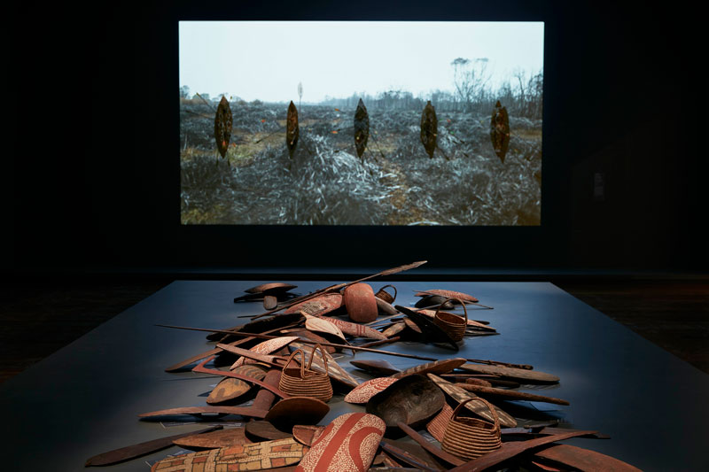 Installation view, Colony: Frontier Wars, National Gallery of Victoria, Melbourne