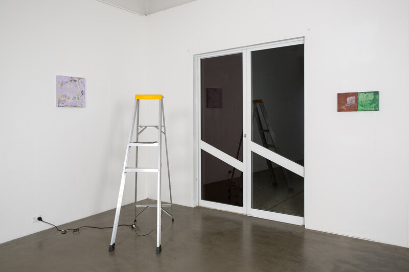 Bryan Foong, The ladder is now a…, 2020, installation view, ANCA, Canberra, 2020. Courtesy: the artist. Photo: David Paterson