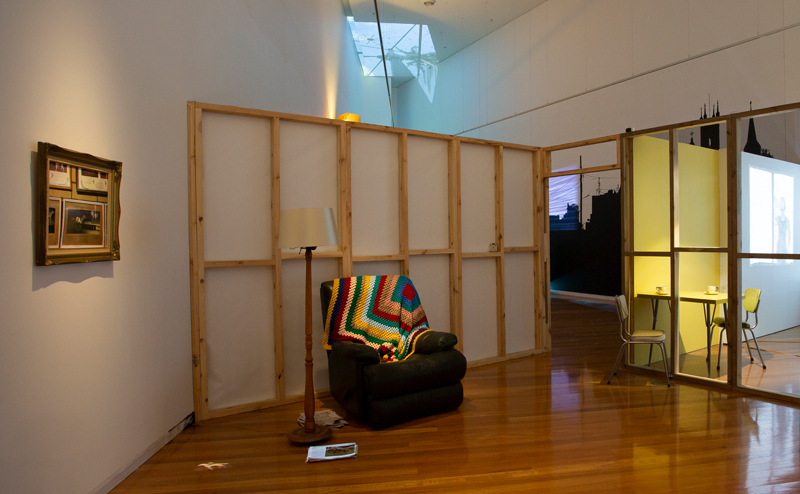Hardenvale interior. Installation view, Wagga Wagga Art Gallery. Photo: Tayla Martin