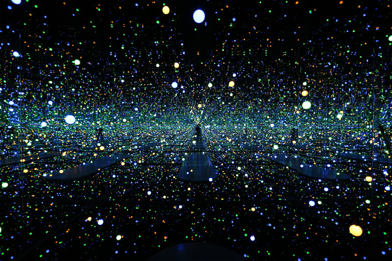 Yayoi Kusama, Infinity Mirrored Room -- Gleaming Lights of the Soul