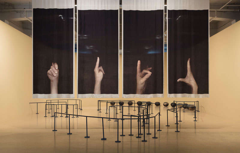 Dane Mitchell, Celestial Fields and Non-Verbal Hand Gestures