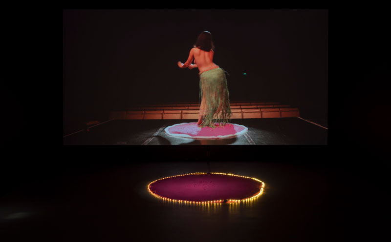 Amrita Hepi, Dance Rites, 2017, installation view