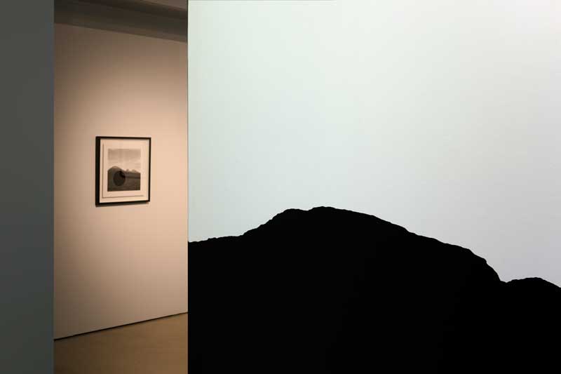 Void, installation view, UTS Gallery: (from Left) James Tylor and Jonathan Jones