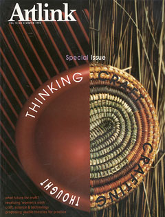 Cover of Thinking Craft, Crafting Thought