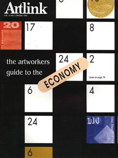 Issue 12:3 | September 1992 | Art and the Economy