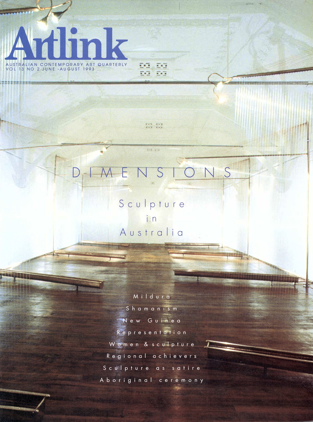 Issue 13:2 | June 1993 | Dimensions: Sculpture in Australia
