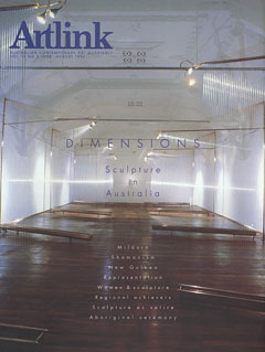Cover of Editor's Note: Sculpture
