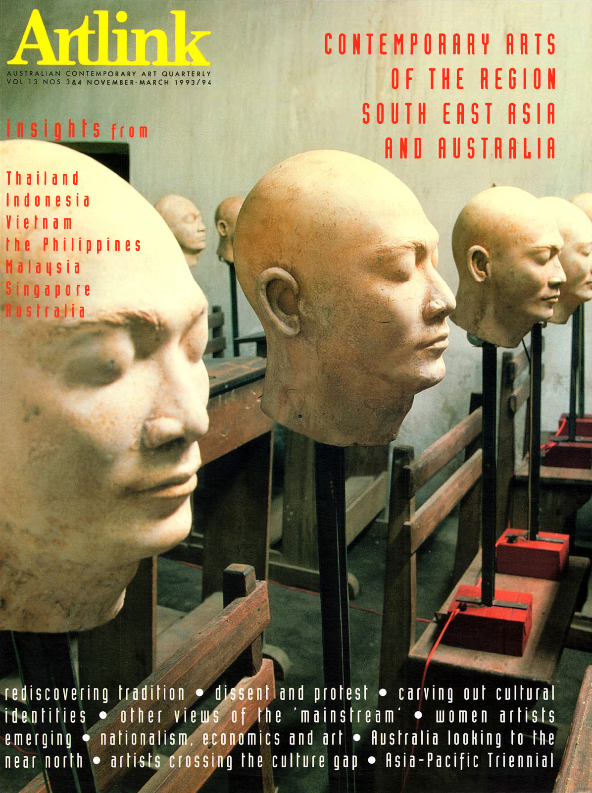 Issue 13:3&4 | December 1993 | Contemporary Arts of the Region: SE Asia & Australia