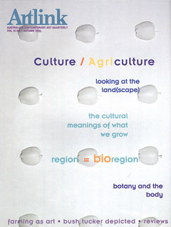 Cover of Art about farming, farming as an art