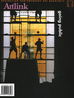 Cover of Not Fence Sitting: The Art on Line Project