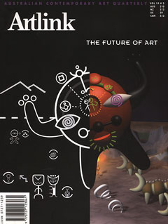 Cover of Virtual Futures for New Media Art: A Report on dLux Media Arts' Immersive Conditions Forum