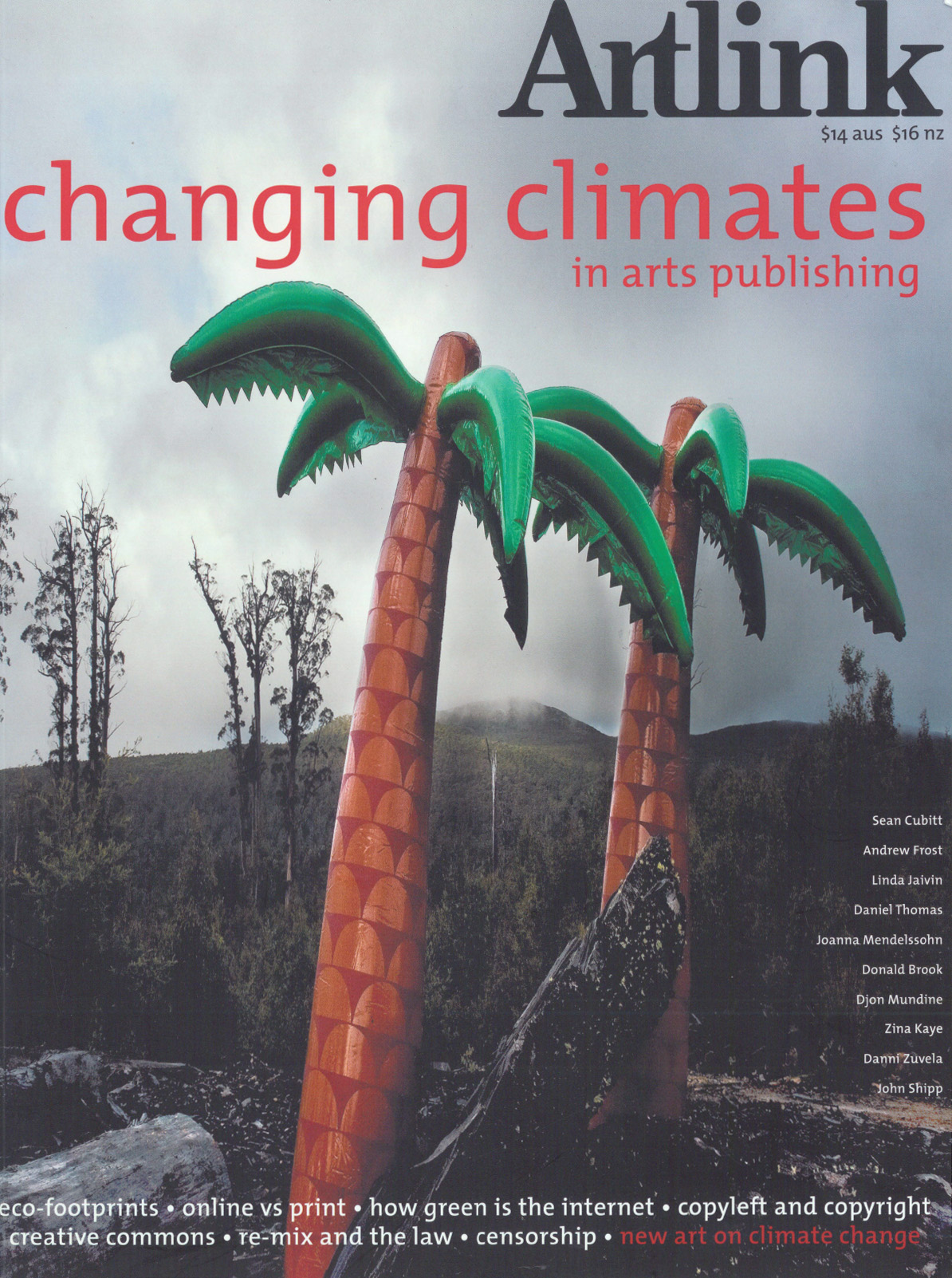 Issue 29:4 | December 2009 | Changing Climates in Arts Publishing