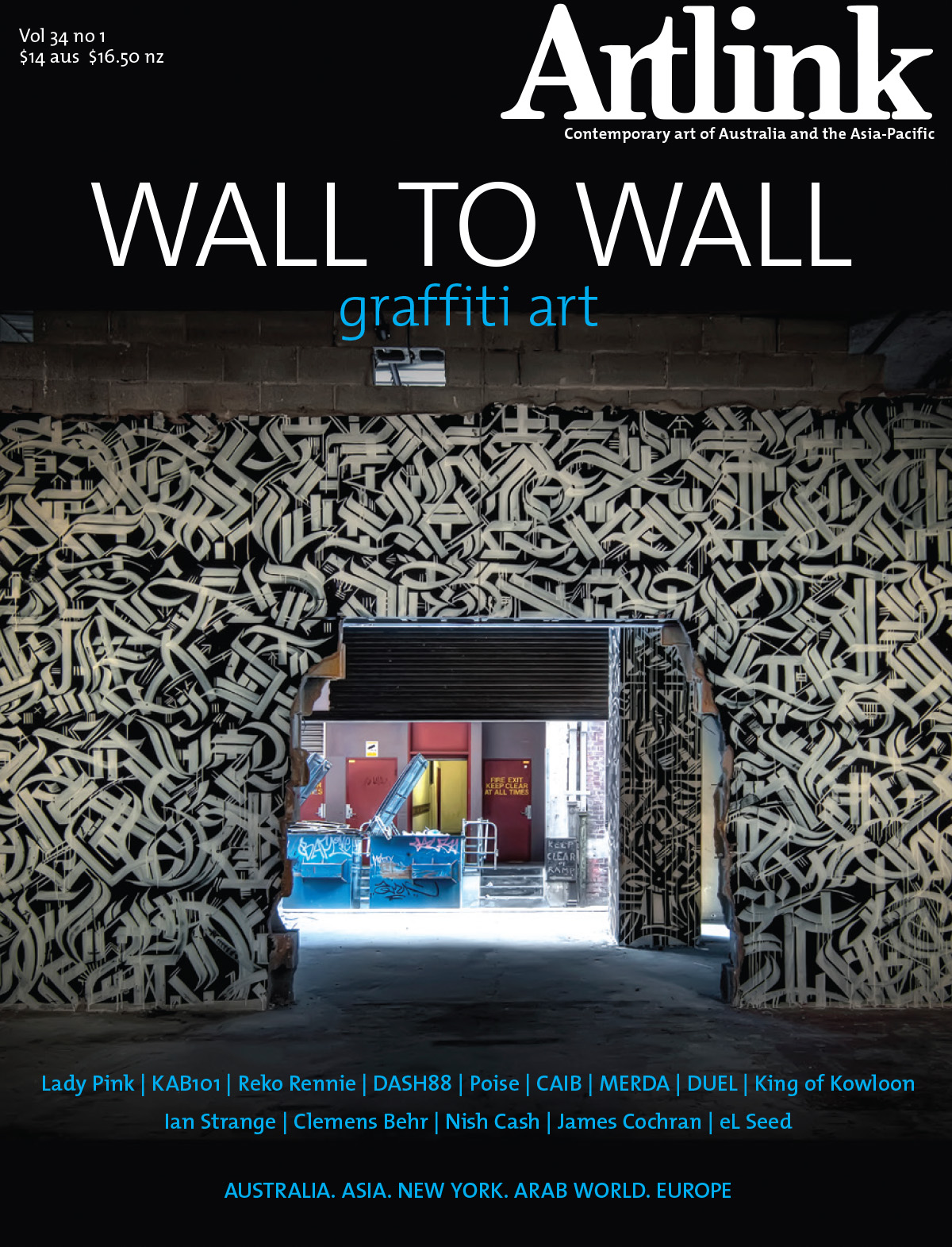 Issue 34:1 | March 2014 | Wall to Wall: Graffiti Art