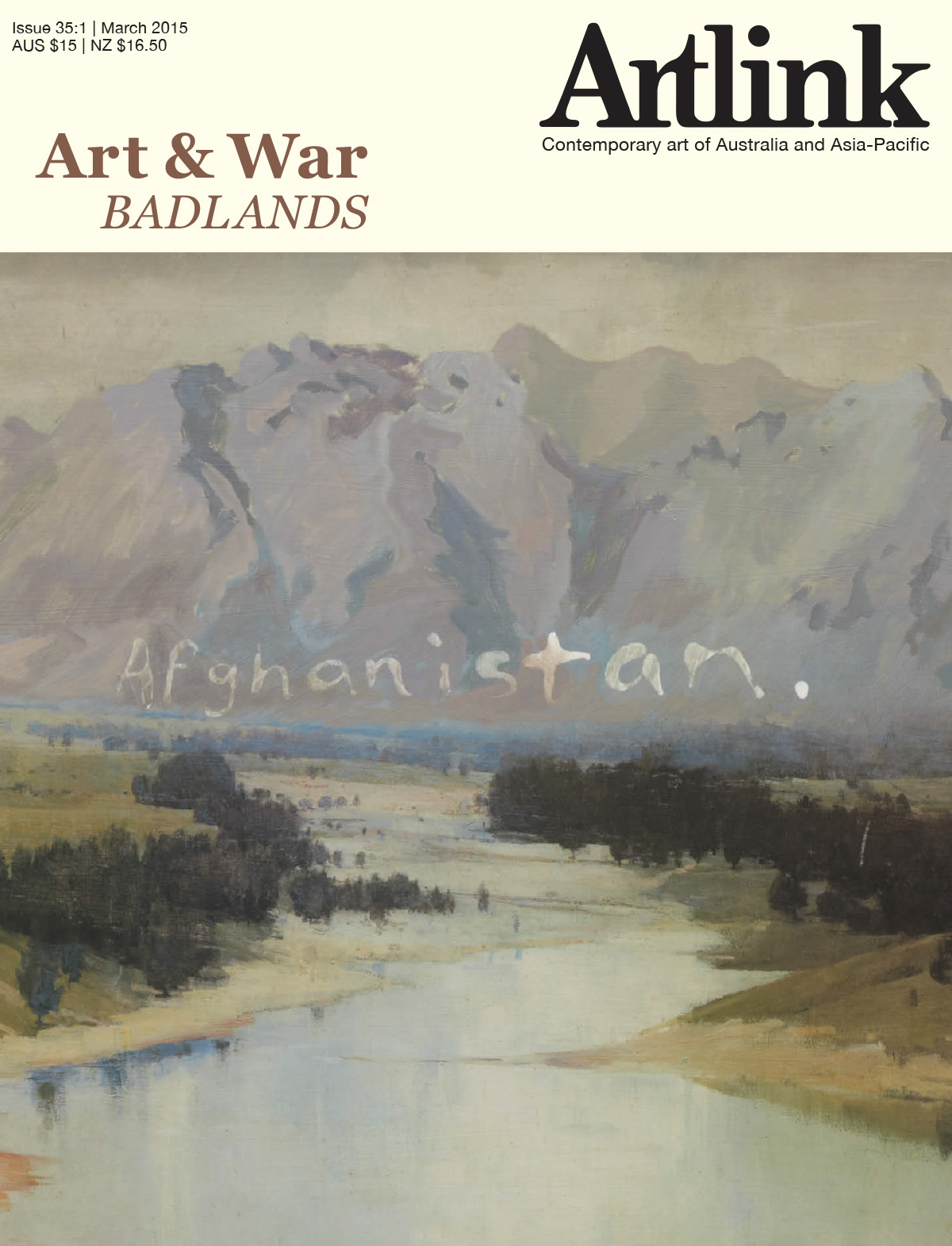 Issue 35:1 | March 2015 | Art & War: Badlands