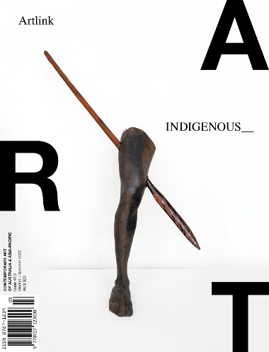 Cover of Editorial: Artlink_Indigenous 2022