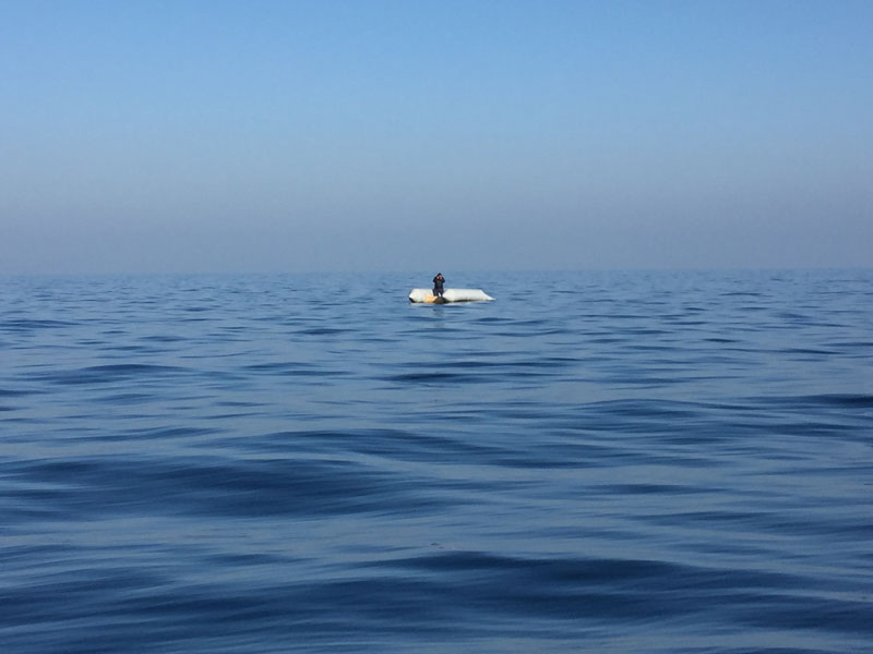 Ai Weiwei, On the Boat, 2016. Courtesy the artist and neugerriemschneider, Berlin