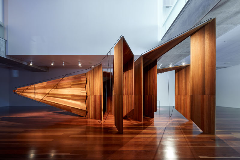 John Wardle Architects, Somewhere Other, installation view,  Samstag Museum of Art, 2020. Photo: Sam Noonan