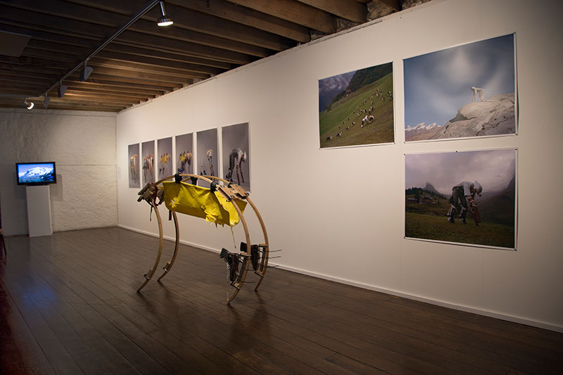 Thomas Thwaites, I, Goat, 2015, installation view
