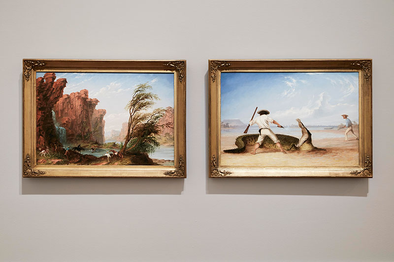 Installation view, Colony: Australia 1770–1861, National Galley of Victoria. Photo: Tom Ross