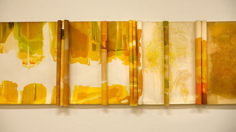 Jeff Doring, paintings, installation view