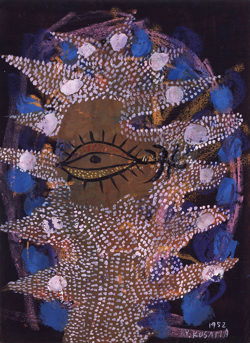 Yayoi Kusama, Self-Portrait, 1952