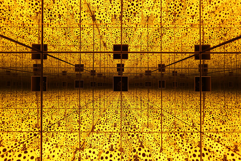 Yayoi Kusama, The Spirit of the Pumpkins Descnended iInto the Heavens