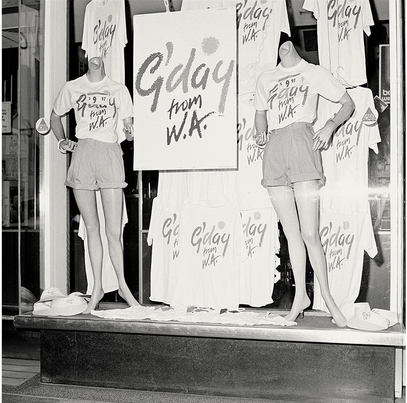 Keen Ballantine images of mannequins in shop windows