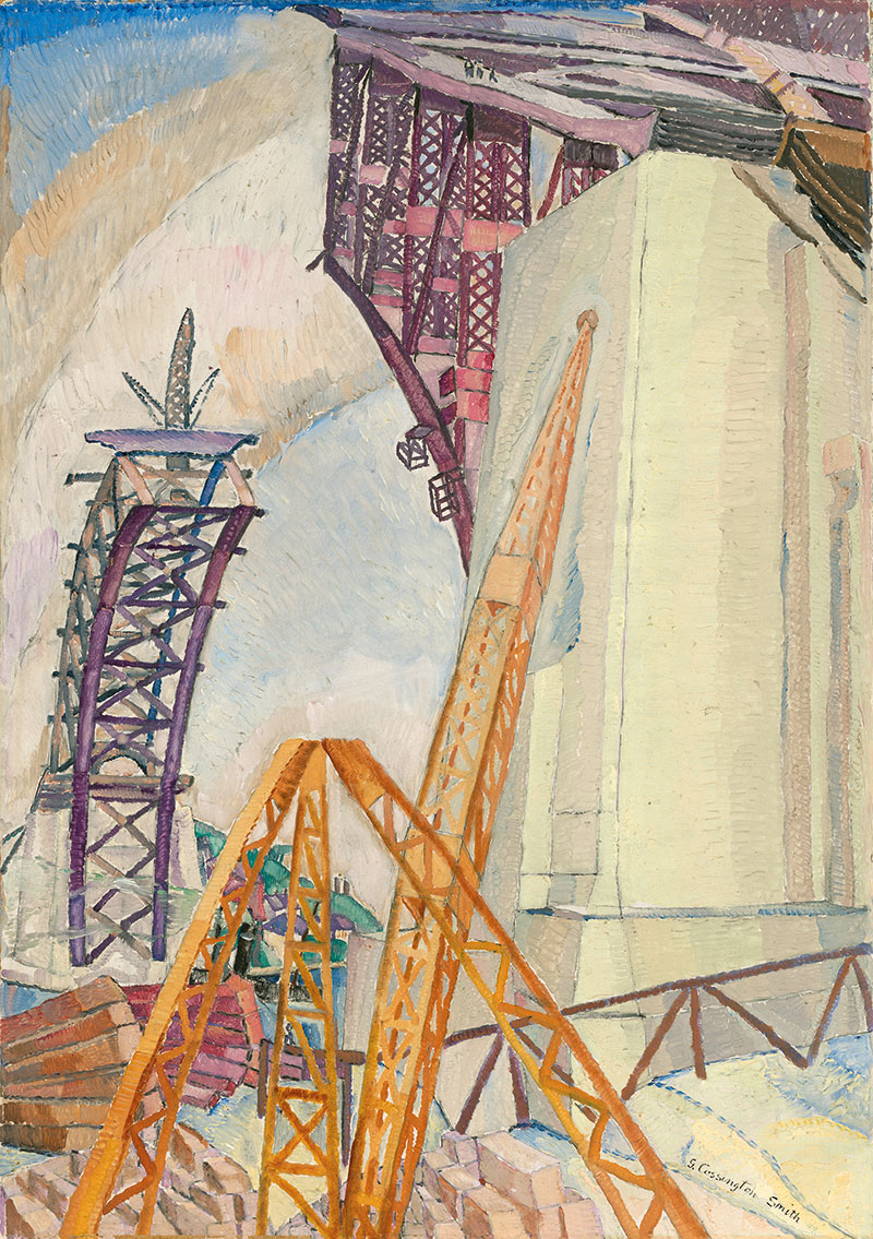 Grace Cossington Smith, Bridge in Building