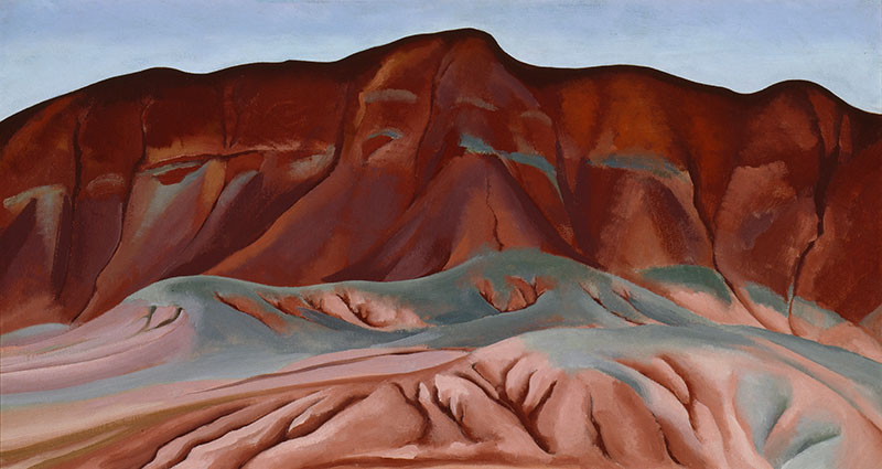 Georgia O'Keefe, Purple Hills