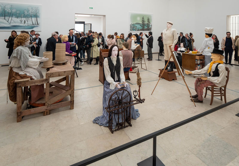 Jos de Gruyter and Harald Thys, Mondo Cane, Pavilion of Belgium, La Bienale di Venezia, 2019. Photo: Marco Marcon