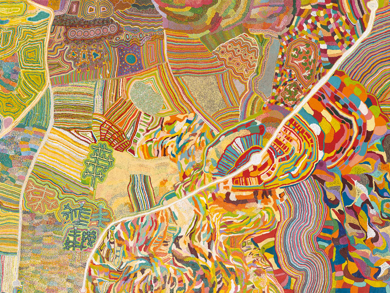 Yarrkalpa (Hunting Ground), painting