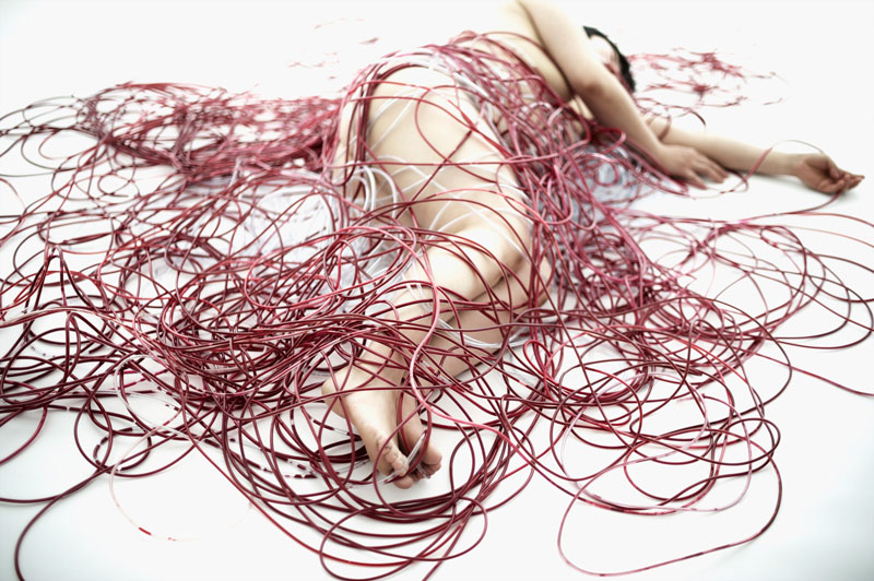 Chiharu Shiota, Wall, 2010. HD DSLR video. Courtesy the artist
