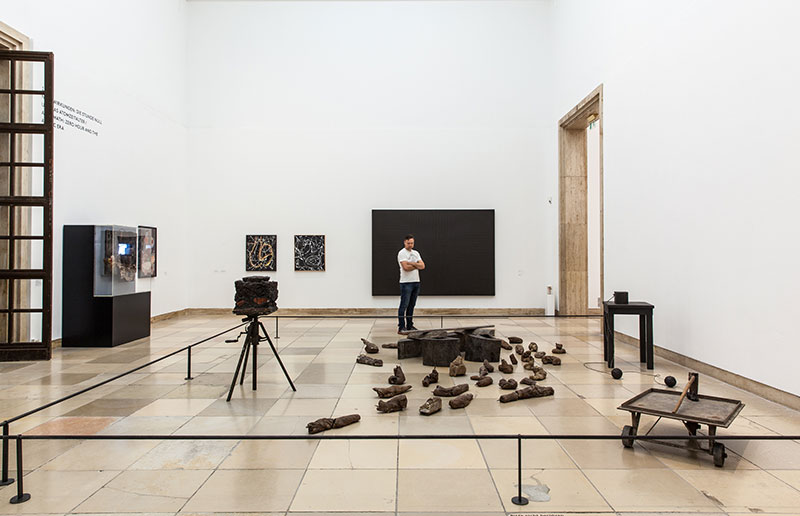 Postwar: Art Between the Pacific and the Atlantic, 1945-1965, Haus der Kunst, 2016. Installation shot. Photo: Maximilian Geuter