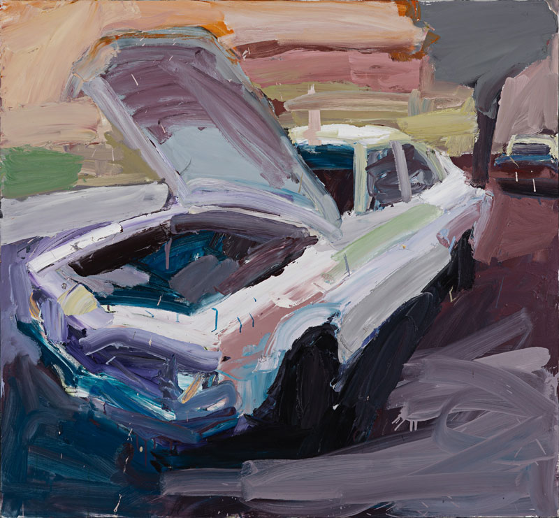 Ben Quilty, Torana No. 5, 2003, oil on canvas. Private collection. Courtesy the artist. Photo: Philip Betts-Murray, Betts Group