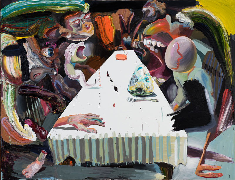 Ben Quilty, The Last Supper, 2016, oil on linen. Private collection. Courtesy the artist