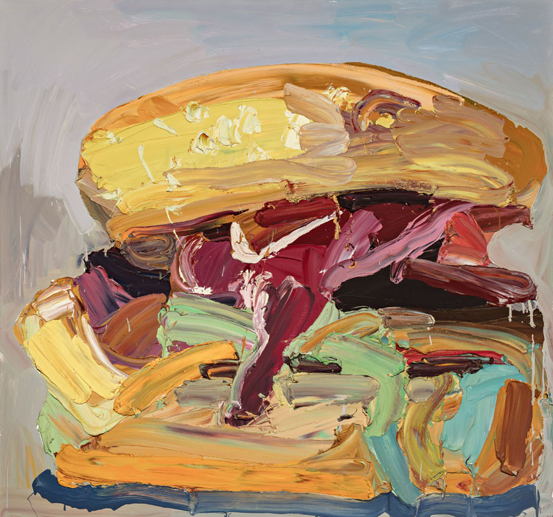 Ben Quilty, The lot, 2006, oil on canvas. Gift of Ben Quilty through the Art Gallery of South Australia Contemporary Collectors 2016. Donated through the Australian Government's Cultural Gifts Program, Art Gallery of South Australia, Adelaide, Courtesy the artist