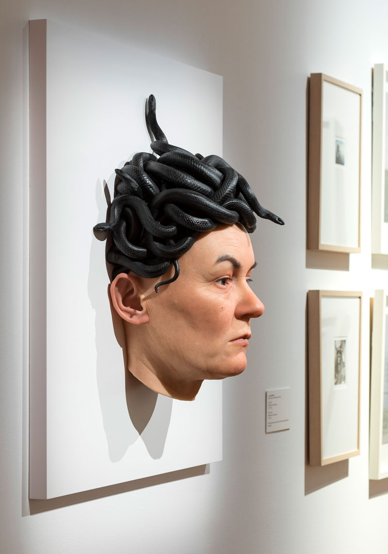 Sam Jinks, Medusa (Beloved), 2016, silicone, pigment and resin. Collection: La Trobe University Art Collection. Photo: Mark Ashkanasy