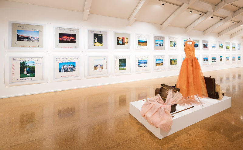 Brenda Croft, heart-in-hand, 2018, installation view, Canberra Contemporary Art Space. Courtesy of the artist. Photo: Brenton McGeachie