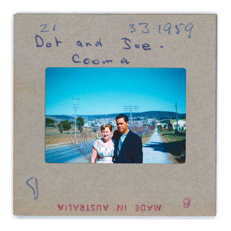 Brenda L. Croft, Dot 21 and Joe 33 Cooma 1959, 2018, photograph, Courtesy of the artist