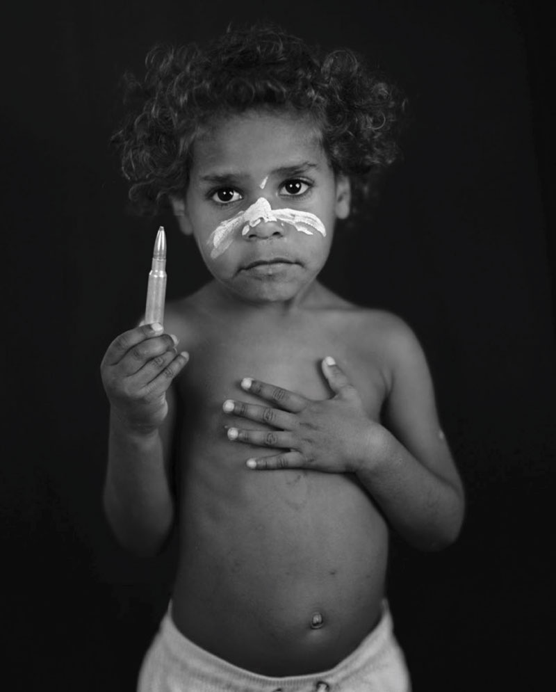 Therese Ritchie, Kyieka Neade, 2019, from the series Lead in My Grandmother’s Body, pigment print. Collection of Suzan Cox