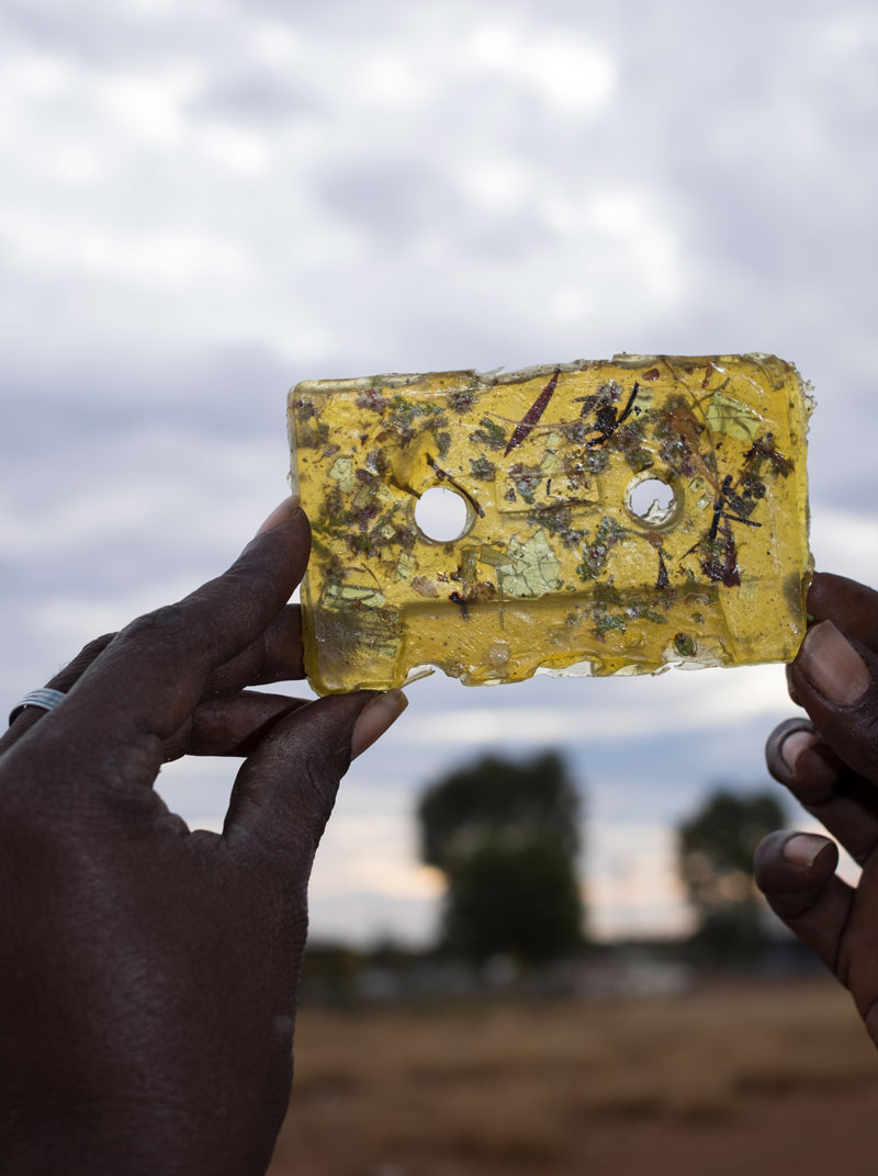 Casette, soap sculpture by Hogan