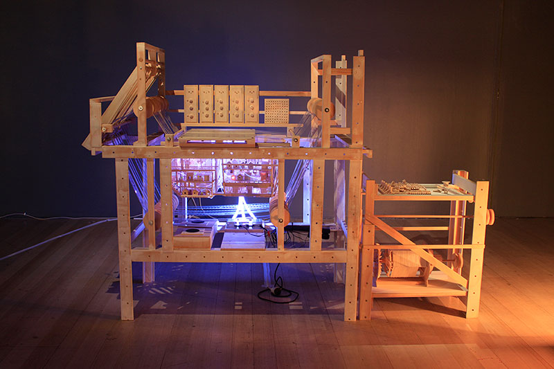 Tricky Walsh, Oramics Machine, installation view CAT