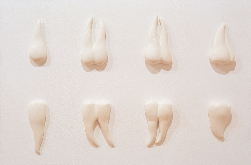 Angela Valamanesh, For a Long While There Were Only Plants, 1997, glazed ceramic. Courtesy the artist and GAGPROJECTS | Greenaway Art Gallery, Adelaide