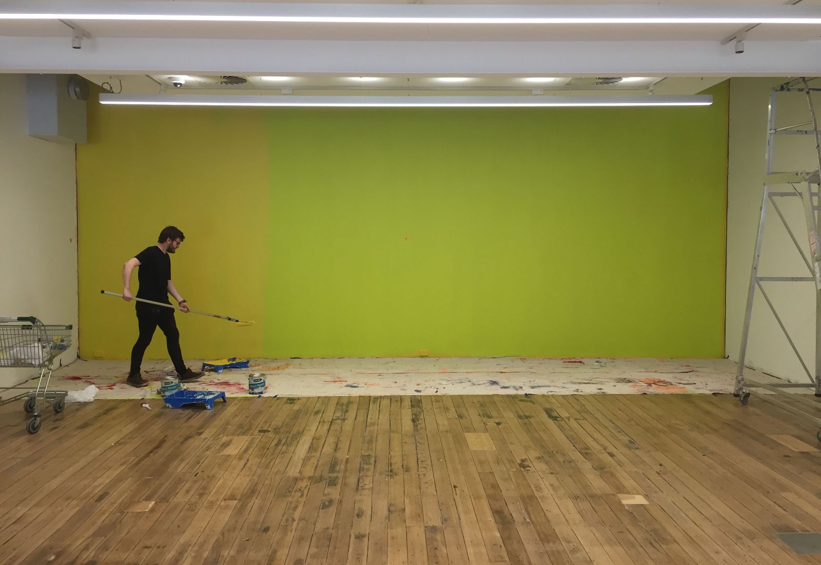 (Day 22) John Baldessari: Wall Painting, MADA Gallery, Monash University