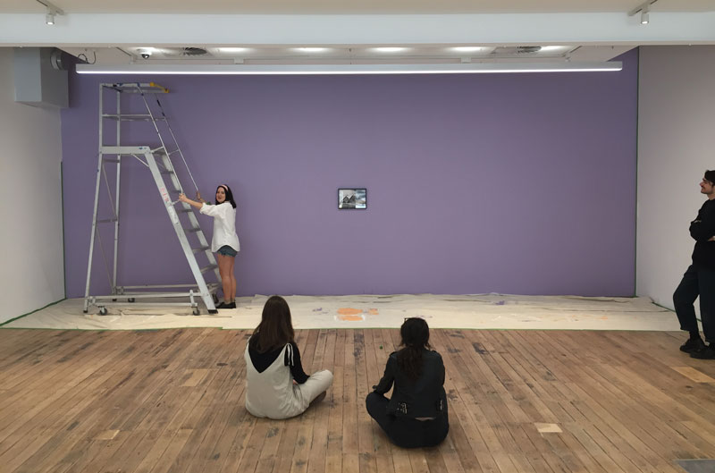 John Baldessari: Wall Painting, MADA Gallery, Monash University